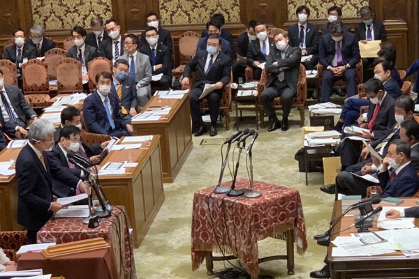衆議院予算委員会で菅総理に対し大間原発について質問